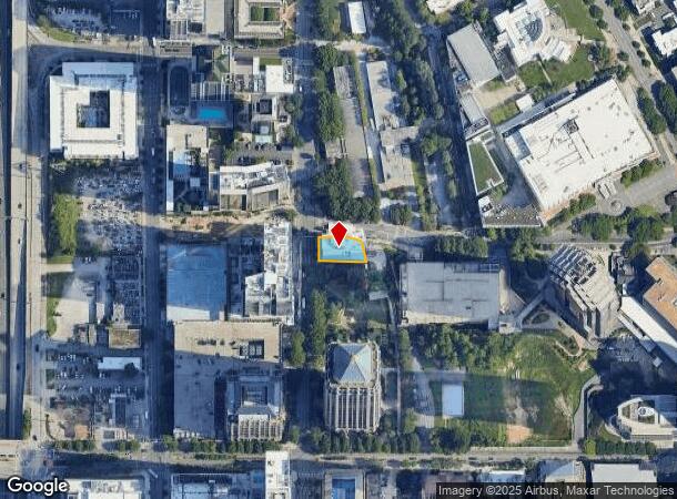  1231 W Peachtree St Ne, Atlanta, GA Parcel Map