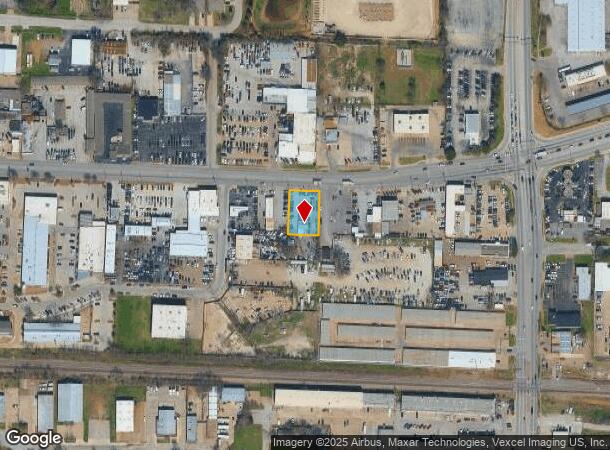  708 E Division St, Arlington, TX Parcel Map