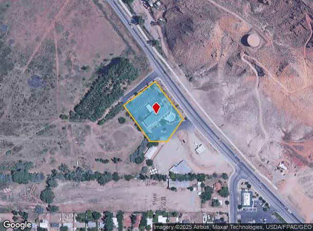  1089 N Main St, Moab, UT Parcel Map