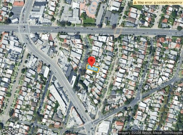  1032 S Orange Dr, Los Angeles, CA Parcel Map