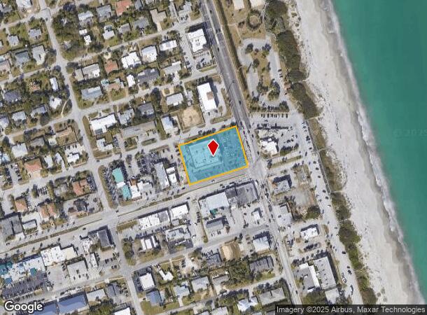 100 N 5Th Ave, Indialantic, FL Parcel Map
