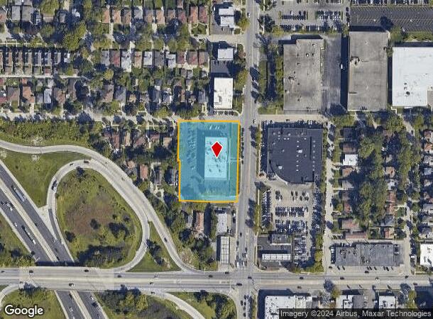  7250 N Cicero Ave, Lincolnwood, IL Parcel Map