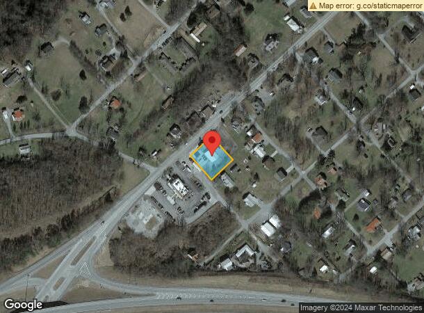  804 S Holly St, Monterey, TN Parcel Map