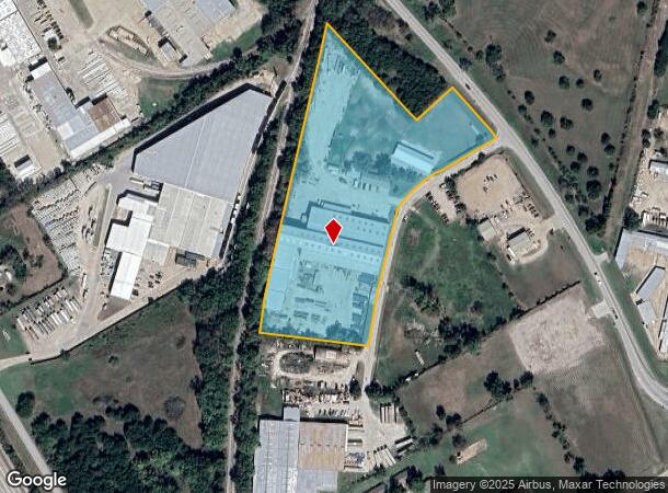 2705 Brombeck, Ennis, TX Parcel Map