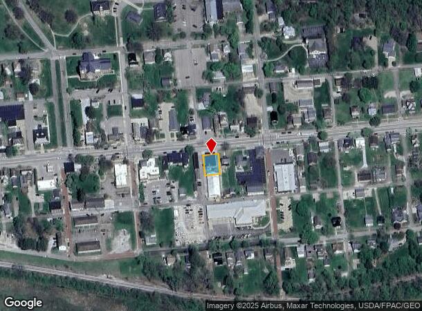 27 E Main St, New Concord, OH Parcel Map
