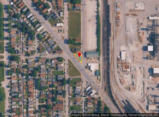  2356 Schrage Ave, Whiting, IN Parcel Map