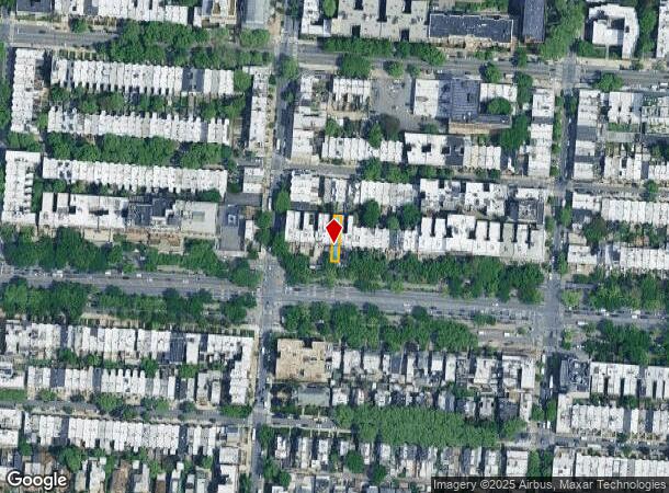  721 Eastern Pky, Brooklyn, NY Parcel Map