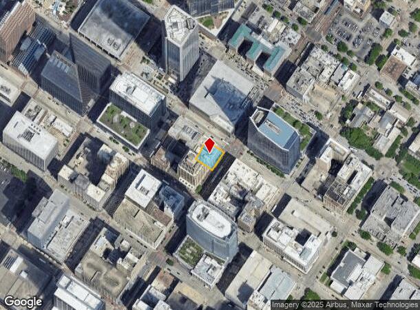  708 Main St, Houston, TX Parcel Map