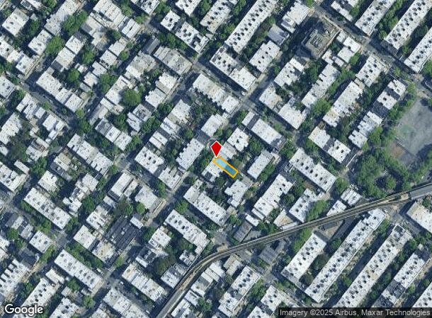 1872 Gates Ave, Ridgewood, NY Parcel Map