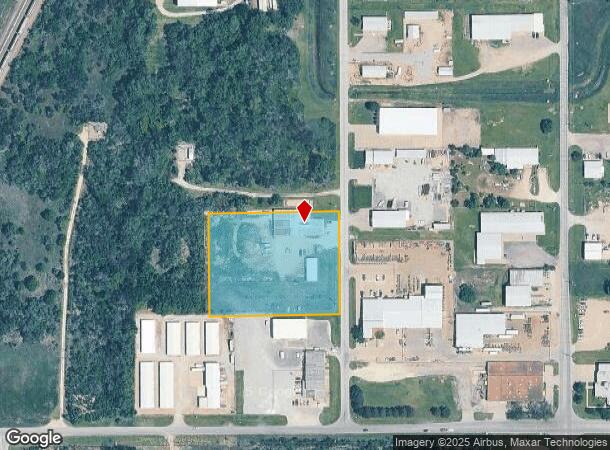  1215 N Grand St, Hutchinson, KS Parcel Map