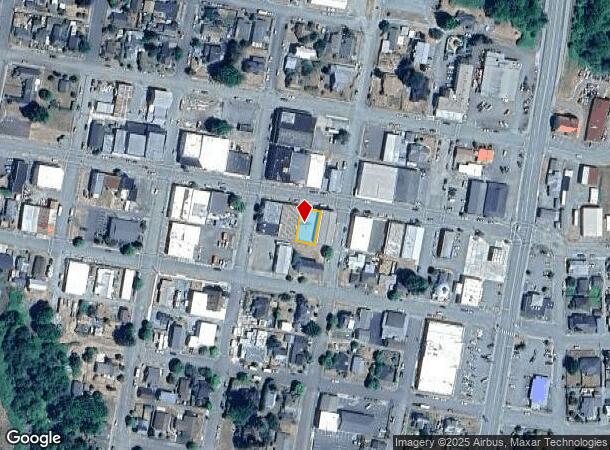 530 Spruce St, Myrtle Point, OR Parcel Map