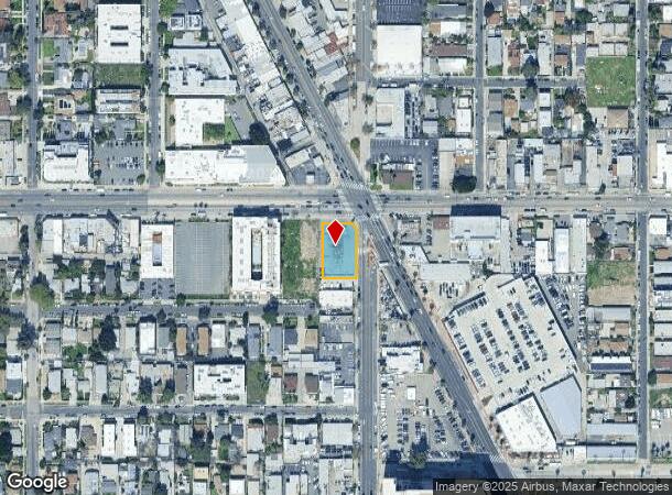  5553 Tujunga Ave, North Hollywood, CA Parcel Map