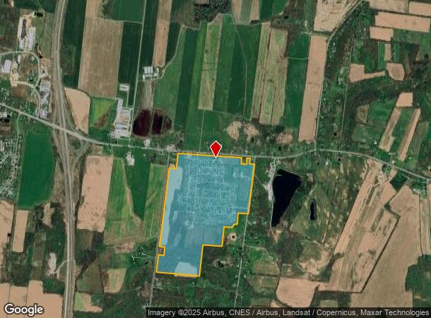  6188 E Avon Lima Rd, Avon, NY Parcel Map