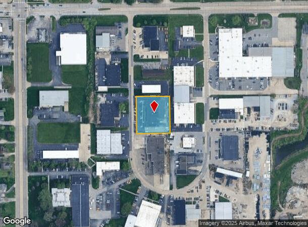 2851 N Webster Ave, Indianapolis, IN Parcel Map