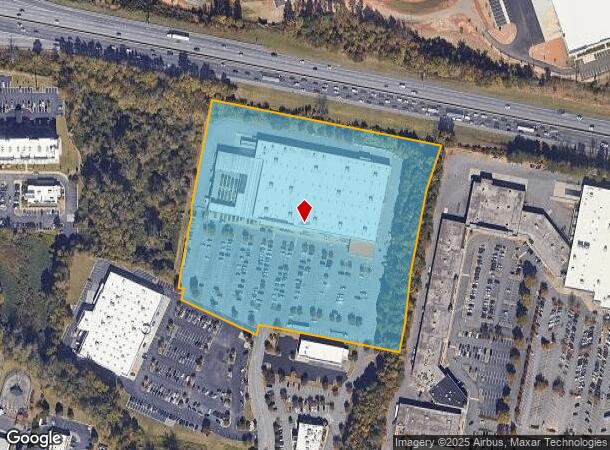  2870 E Franklin Blvd, Gastonia, NC Parcel Map