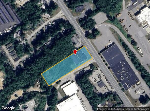  68 Daniel Webster Hwy, Merrimack, NH Parcel Map