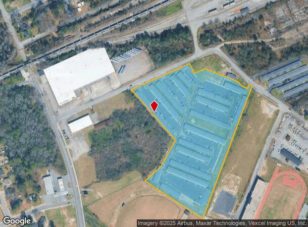 1750 Essie Mcintyre Blvd, Augusta, GA Parcel Map