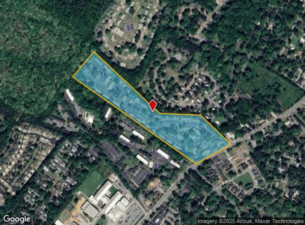  610 Gaines School Rd, Athens, GA Parcel Map