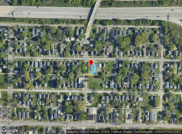 1204 Mcintosh Ave, Akron, OH Parcel Map
