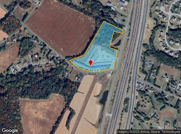  893 Noxontown Rd, Townsend, DE Parcel Map