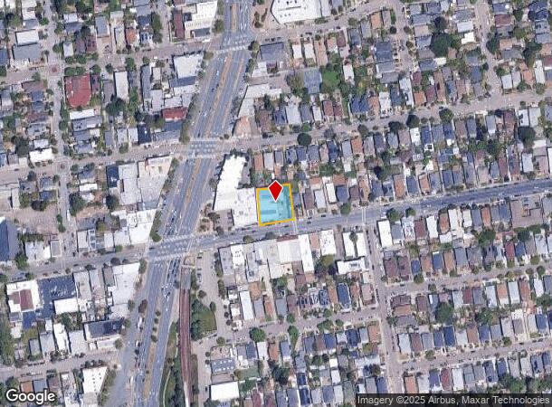 1837 Alcatraz Ave, Berkeley, CA Parcel Map
