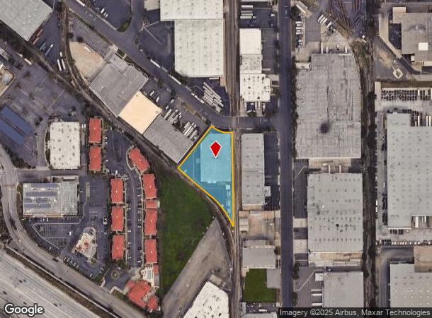  16233 Heron Ave, La Mirada, CA Parcel Map