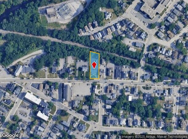 52 Hamlet Ave, Woonsocket, RI Parcel Map