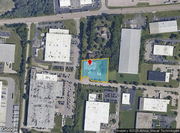  190 Container Pl, Cincinnati, OH Parcel Map