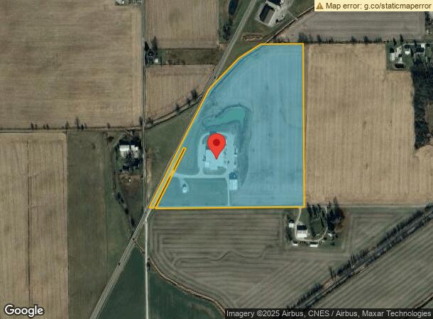  9885 W 67 Hwy, Redkey, IN Parcel Map