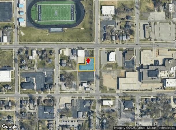  225 N Notre Dame Ave, South Bend, IN Parcel Map