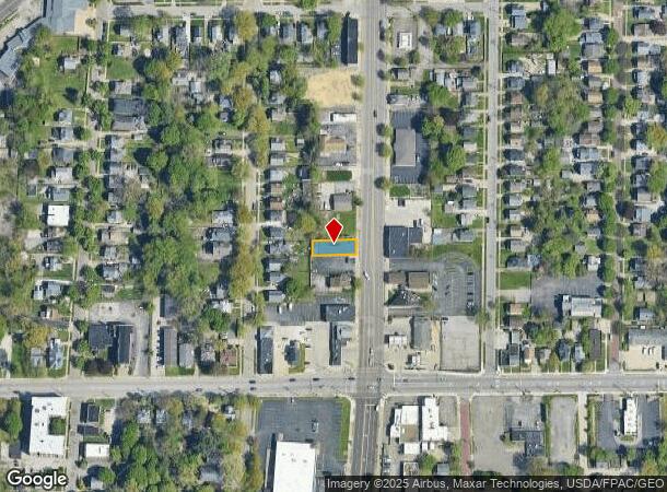  660 N Main St, Akron, OH Parcel Map