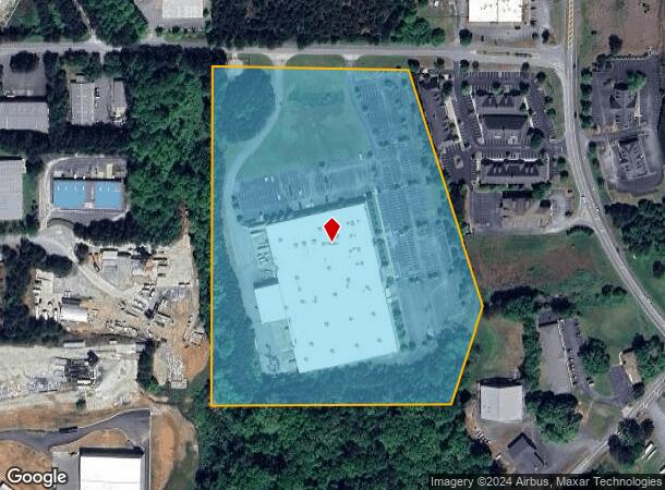  139 Hightower Pky, Dawsonville, GA Parcel Map