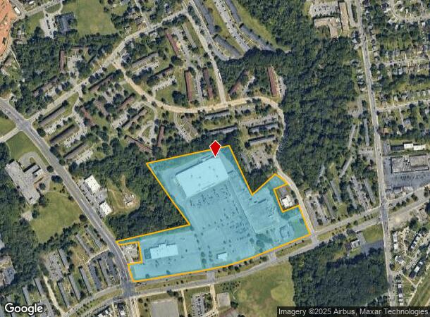 5000 Sinclair Ln, Baltimore, MD Parcel Map