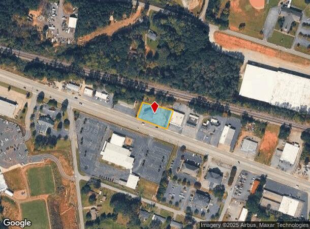  1639 E Main St, Easley, SC Parcel Map