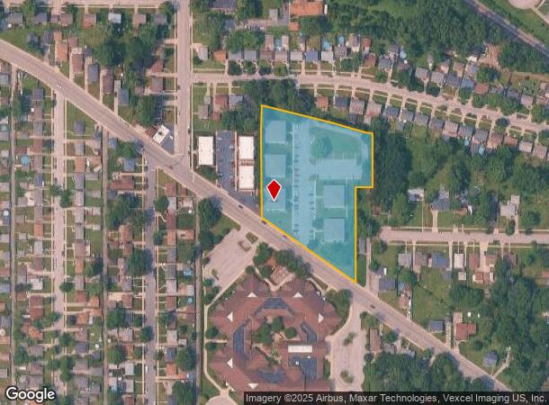 3607 Orchard Dr, Hammond, IN Parcel Map