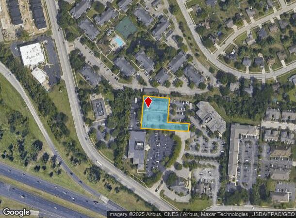  535 Officenter Pl, Columbus, OH Parcel Map