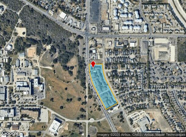  1100 Callaghan Rd, San Antonio, TX Parcel Map