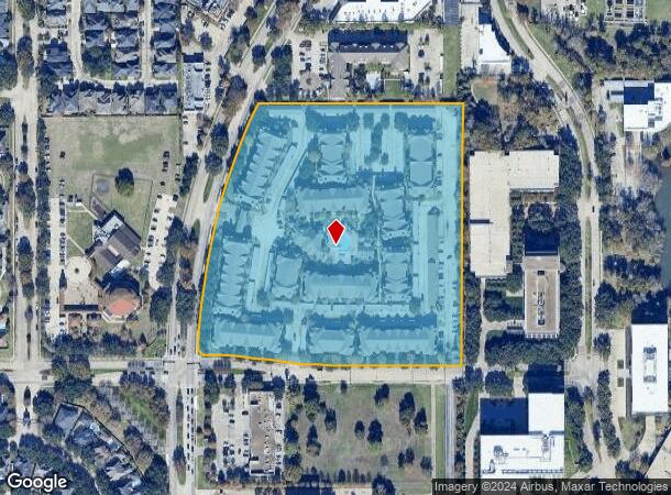  1255 Eldridge Pkwy, Houston, TX Parcel Map