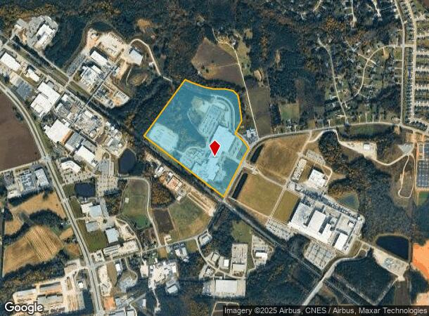  3612 Powhatan Rd, Clayton, NC Parcel Map