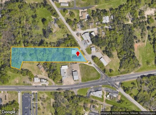 2121 Old Henderson Hwy, Tyler, TX Parcel Map