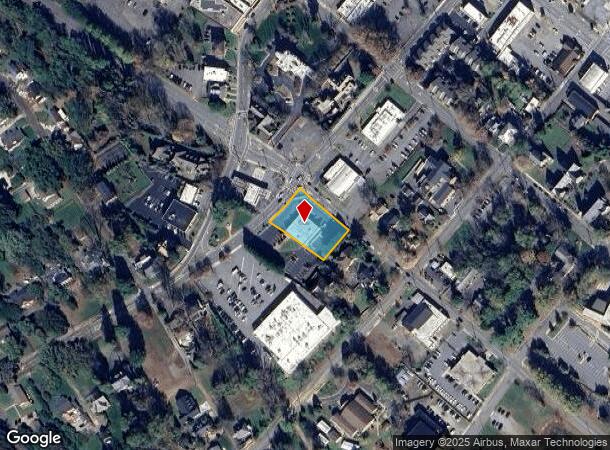 301 W Meeting St, Morganton, NC Parcel Map