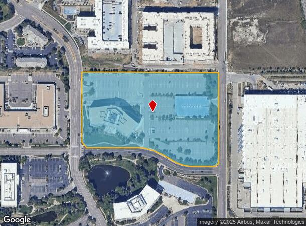  7958 S Chester St, Centennial, CO Parcel Map