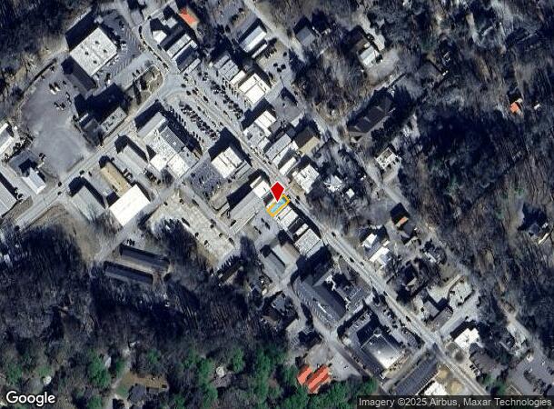  1349 Washington St, Clarkesville, GA Parcel Map