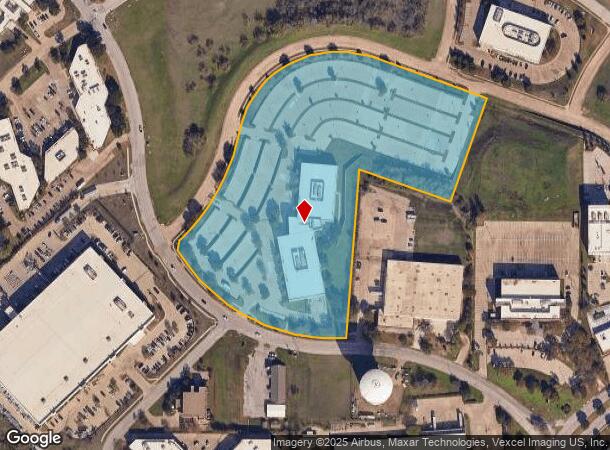  1660 Westridge Cir N, Irving, TX Parcel Map