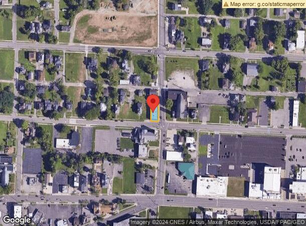  210 W 3Rd St, Mansfield, OH Parcel Map