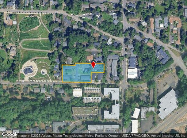  3123 Sw Dolph Ct, Portland, OR Parcel Map