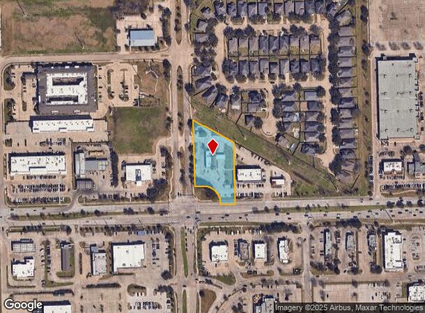 11451 Broadway St, Pearland, TX Parcel Map