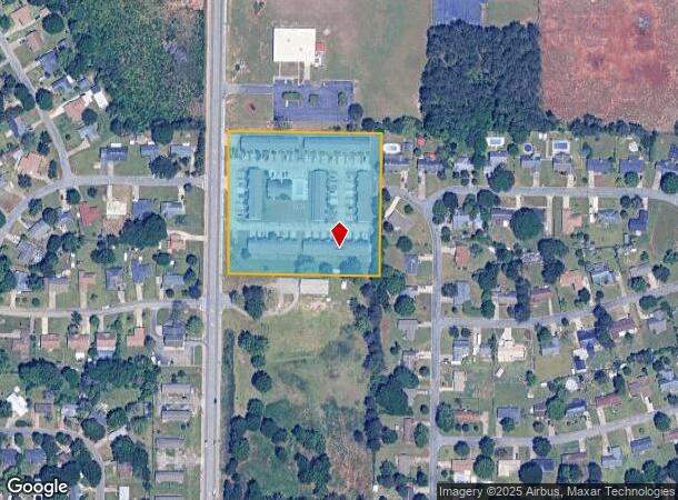  Hampton Cir, Warner Robins, GA Parcel Map