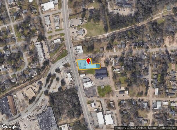 1124 N Frazier St, Conroe, TX Parcel Map
