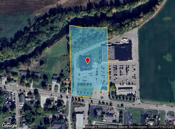  545 E Monroe St, Dundee, MI Parcel Map